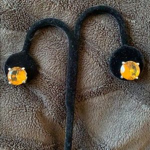 Citrine Stud Earrings